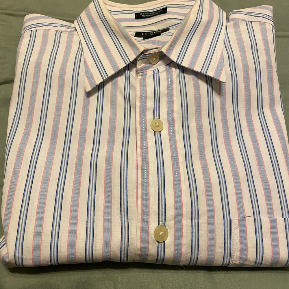 J. Crew cotton long sleeved shirt